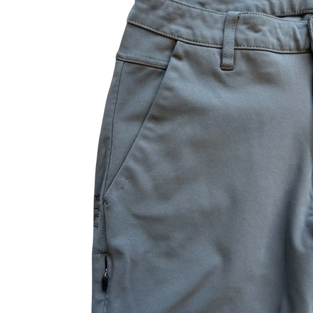 BYLT Everyday Pant Men's 32x32 Gray Slim Tapered Stretch Chino Pants Stretch